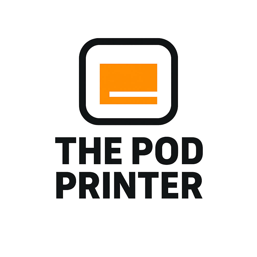 The POD Printer logo